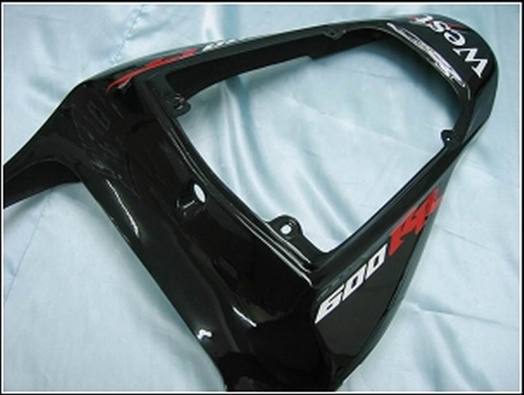 Kotelot 2007-2008 Honda CBR 600 RR Black West Racing Generic