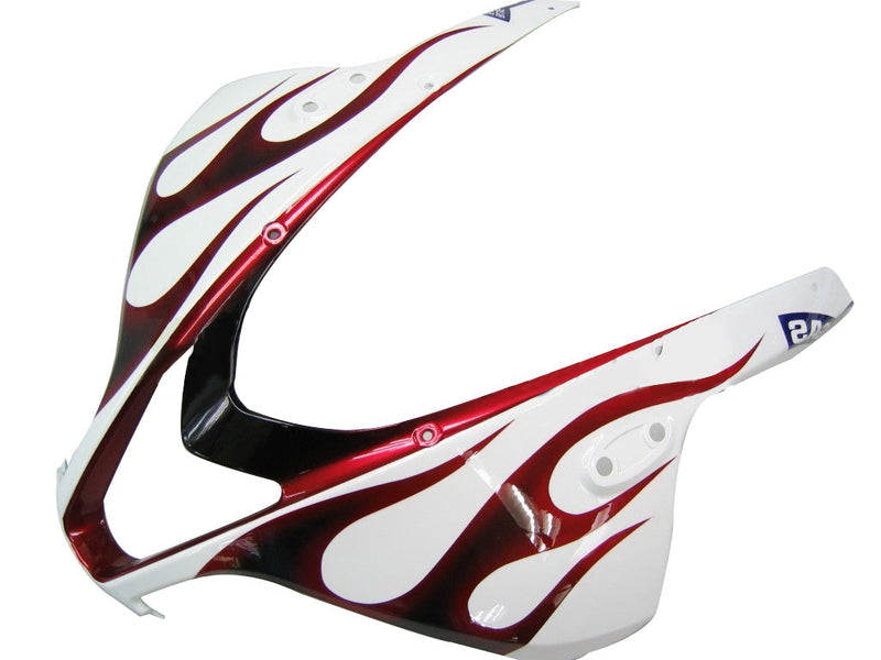 Verkleidungen 2007-2008 Honda CBR 600 RR White Black&amp;Red Flame CBR Generic