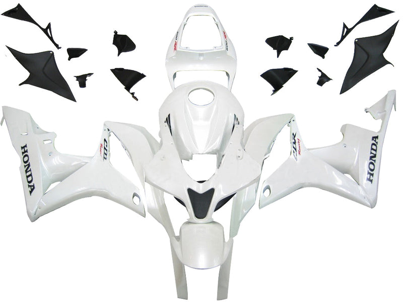 Fairings 2007-2008 Honda CBR 600 RR Hvit CBR Generisk