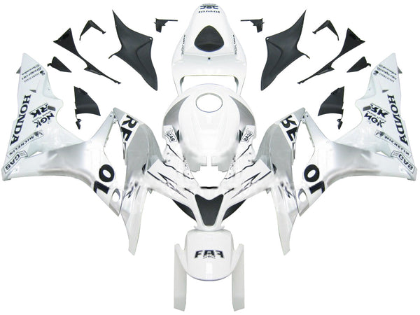 Fairings 2007-2008 Honda CBR 600 RR Silver & White Repsol Generic