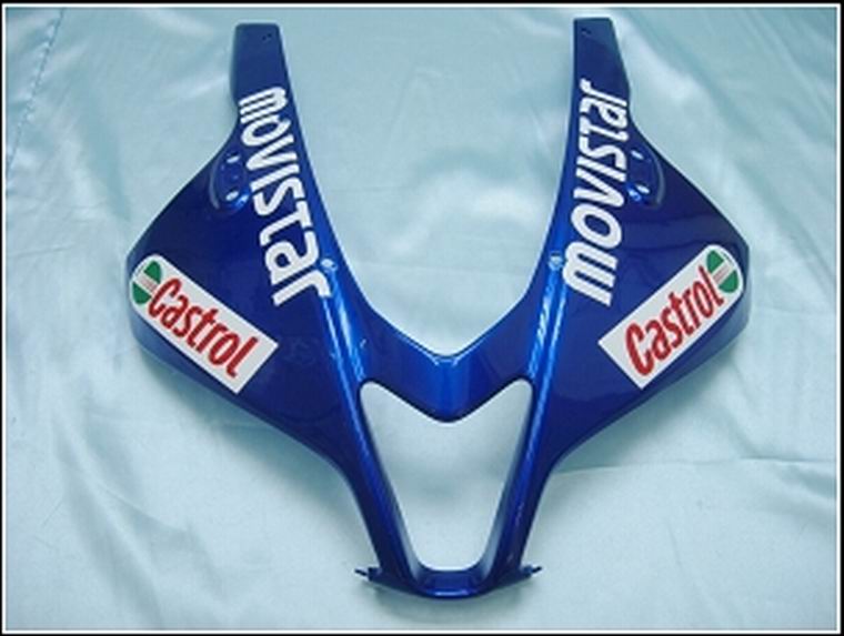 Fairings 2007-2008 Honda CBR 600 RR Blå og Grønn Movistar Generic