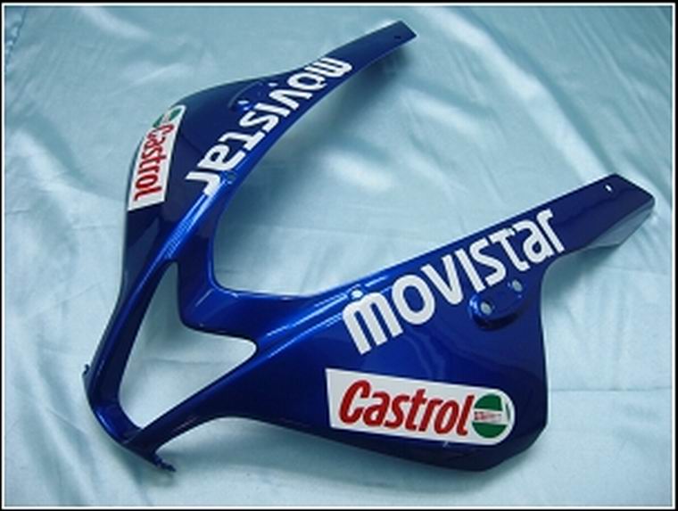 Fairings 2007-2008 Honda CBR 600 RR Blå og Grønn Movistar Generic