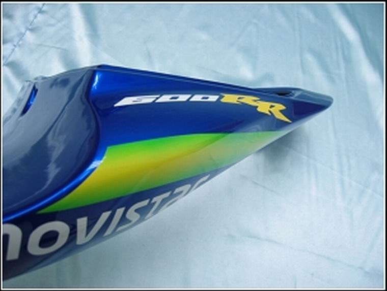 Fairings 2007-2008 Honda CBR 600 RR Blå og Grønn Movistar Generic