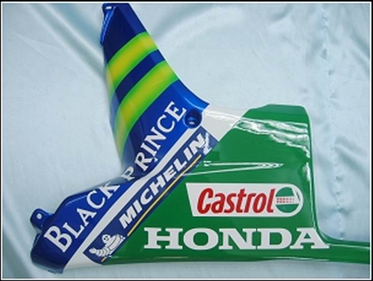 Verkleidungen 2007-2008 Honda CBR 600 RR Blau &amp; Grün Movistar Racing Generic