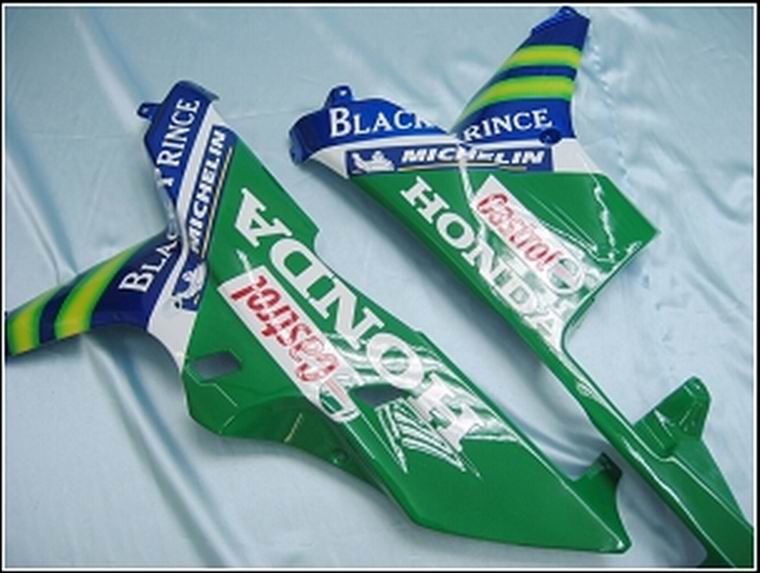 Fairings 2007-2008 Honda CBR 600 RR Blå & Grön Movistar Racing Generic