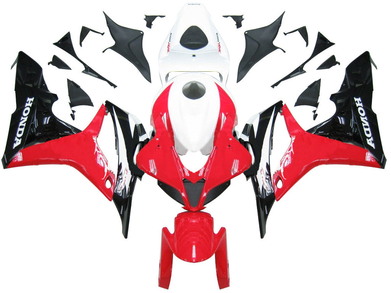 Owiewki 2007-2008 Honda CBR 600 RR Czerwony Biały Czarny Honda Racing Generic