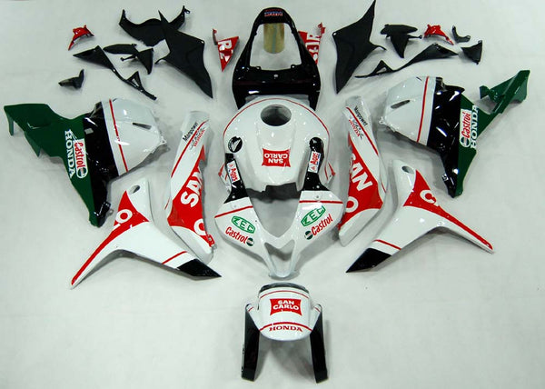 Fairings 2009-2012 Honda CBR 600 RR Multicolor San Carlo Racing Generic