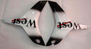 Carenagens 2009-2012 Honda CBR 600 RR Black West CBR Racing Genérico