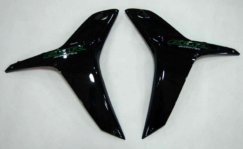 Fairings 2009-2012 Honda CBR 600 RR Grønn & Svart CBR Generisk