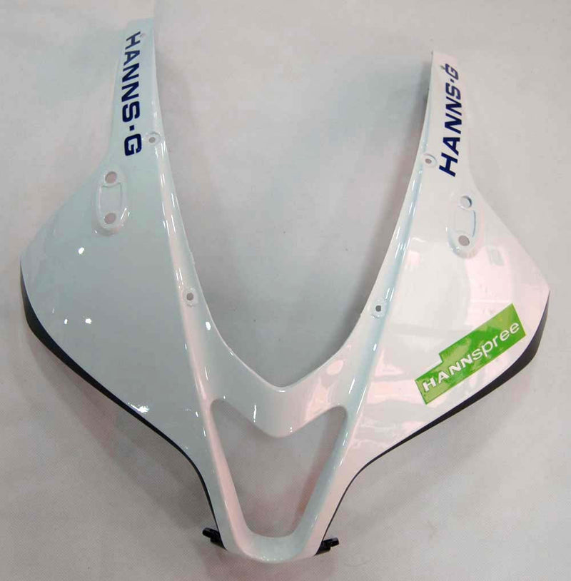 Carenagens 2009-2012 Honda CBR 600 RR branco e preto Hannspree genérico