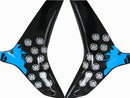 Fairings 2009-2012 Honda CBR 600 RR Hvit Svart Blå Mynt RR Racing Generisk