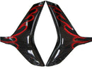 Kotelot 2009-2012 Honda CBR 600 RR Black & Red Flame Racing Generic