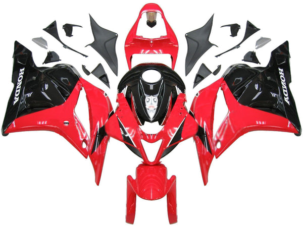 Carenados 2009-2012 Honda CBR 600 RR Rojo y Negro Honda CBR Genérico