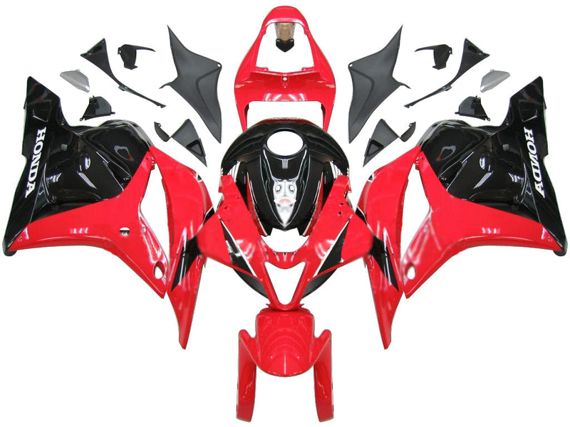 Carenados 2009-2012 Honda CBR 600 RR Rojo y Negro Honda CBR Genérico