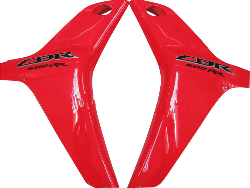 Fairings 2009-2012 Honda CBR 600 RR Rød og Svart Honda CBR Generisk