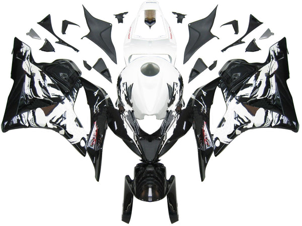 Carenados 2009-2012 Honda CBR 600 RR Negro y Blanco Tribal Genérico