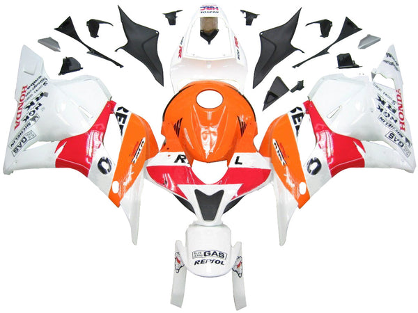 Owiewki 2009-2012 Honda CBR 600 RR Pomarańczowo-białe Repsol Racing Generic