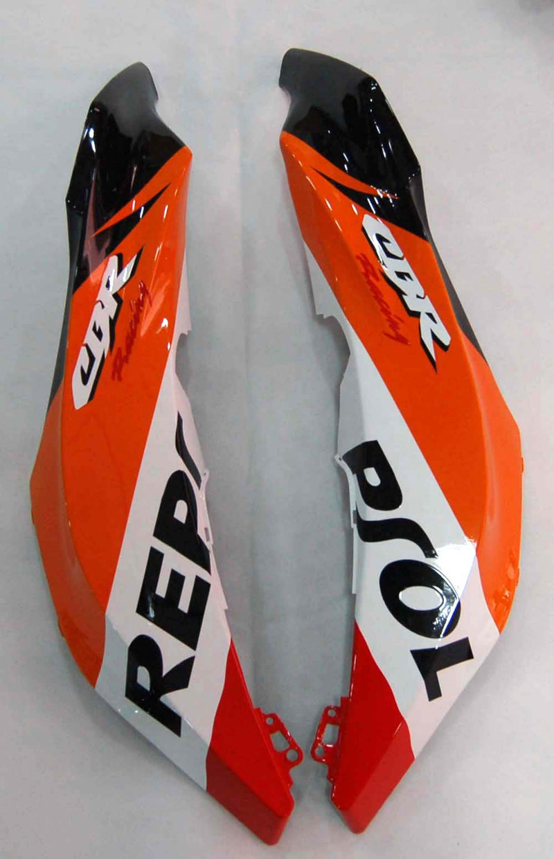 Carenados 2009-2012 Honda CBR 600 RR Negro y Naranja Repsol Generic