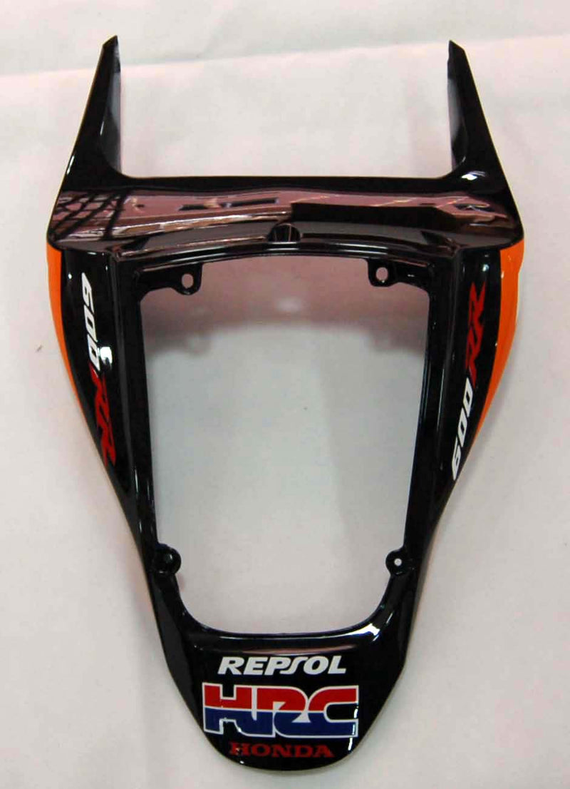 Verkleidungen 2009-2012 Honda CBR 600 RR Schwarz &amp; Orange Repsol Racing Generic
