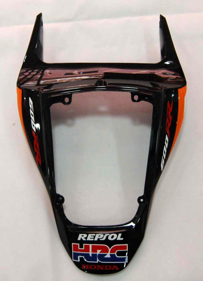 Verkleidungen 2009-2012 Honda CBR 600 RR Schwarz &amp; Orange Repsol Generic