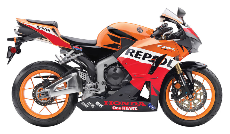 Fairings 2013-2021 Honda CBR600RR Repsol Orange Racing Generic