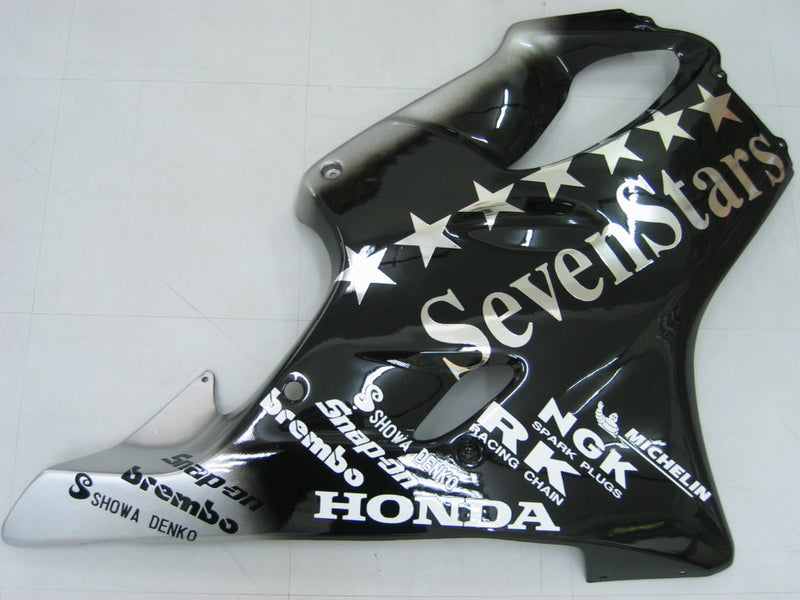 Fairings 2001-2003 Honda CBR 600 F4i Black SevenStars Racing Generic