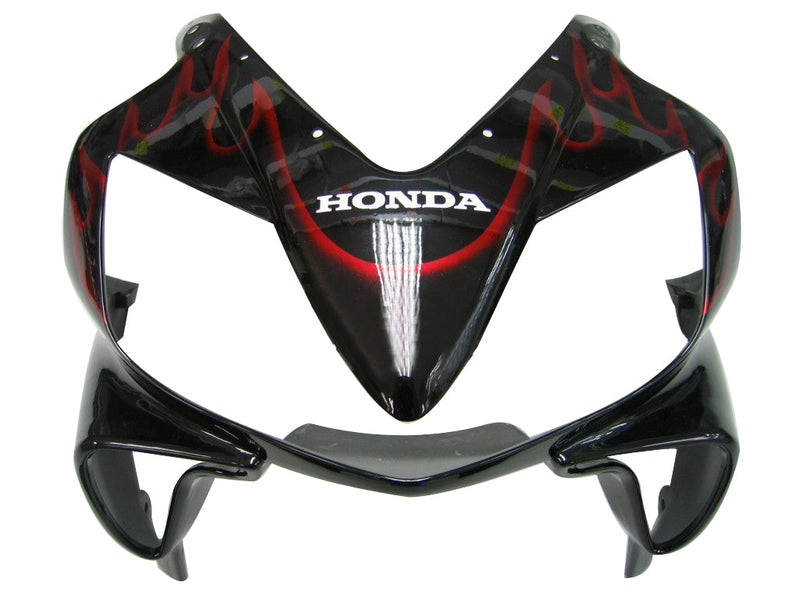 Kotelot 2001-2003 Honda CBR 600 F4i Black & Red Flame Racing Generic