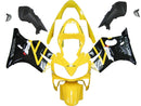 Carenagens 2001-2003 Honda CBR 600 F4i Amarelo e Preto F4i Racing Genérico