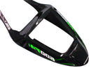 Carenagens 2001-2003 Honda CBR 600 F4i Black & Green Flame Racing Genérico