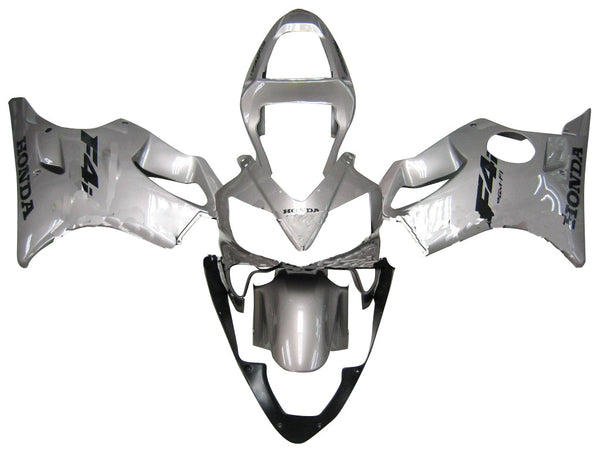 Carenados 2001-2003 Honda CBR 600 F4i Plata F4i Racing Genérico