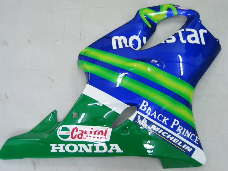 Fairings 2001-2003 Honda CBR 600 F4i Blue & Green Movistar Generic