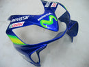 Carenagens 2001-2003 Honda CBR 600 F4i Azul e Verde Movistar Racing Genérico