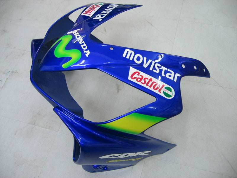 Owiewki 2001-2003 Honda CBR 600 F4i Niebiesko-zielona Movistar Generic