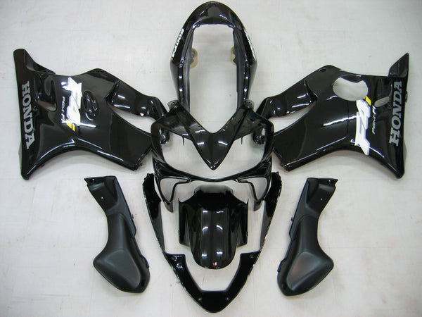 Fairings 2004-2007 Honda CBR 600 F4i Black F4i Racing Generic