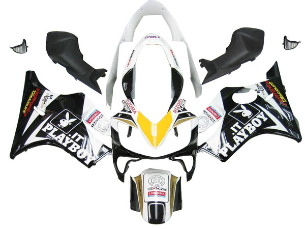 Verkleidungen 2004-2007 Honda CBR 600 F4i Black Playboy Racing Generic