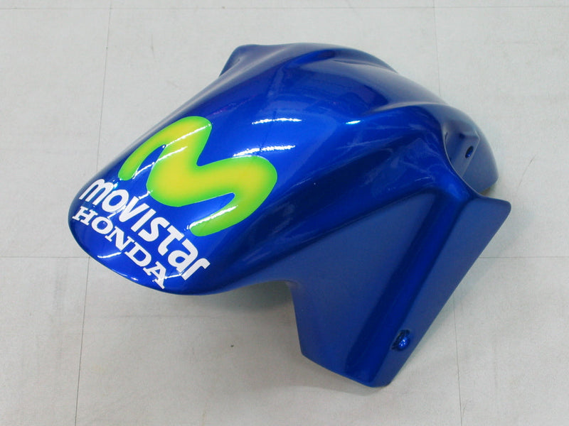 Fairings 2004-2007 Honda CBR 600 F4i Blå og Grønn Movistar Racing Generisk