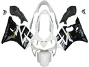 Carenagens 2004-2007 Honda CBR 600 F4i Branco e Preto F4i Racing Genérico