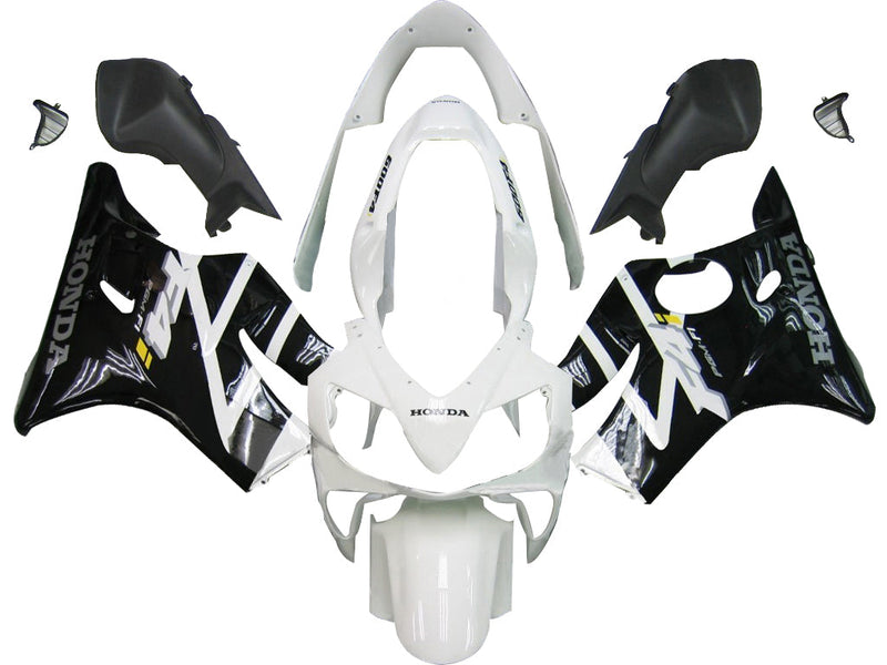 Fairings 2004-2007 Honda CBR 600 F4i White & Black F4i Racing Generic