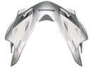 Fairings 2004-2007 Honda CBR 600 F4i Silver & White Flame Generic