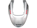 Carenagens 2004-2007 Honda CBR 600 F4i Silver & White Flame Racing Genérico