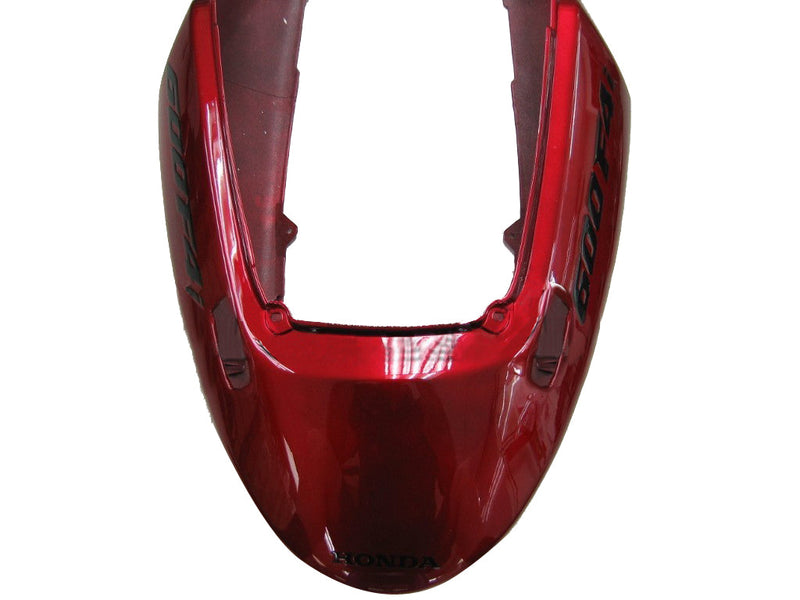 Carenados Honda CBR 600 F4i 2004-2007 rojo cereza y blanco Flame Racing genérico