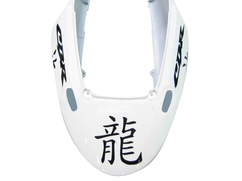 Carenados 2004-2007 Honda CBR 600 F4i Blanco y Dragón Chino Racing Genérico