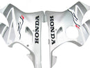 Carenagens 2004-2007 Honda CBR 600 F4i Branco e Prata F4i Racing Genérico
