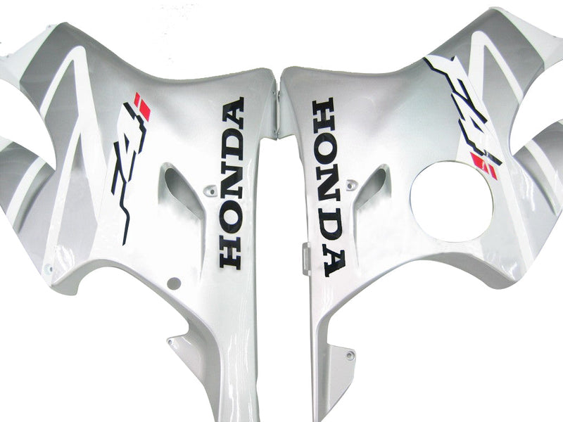 Carenados 2004-2007 Honda CBR 600 F4i Blanco y Plata F4i Genérico