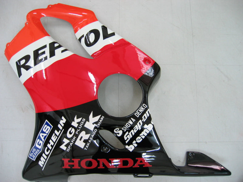 Fairings 2004-2007 Honda CBR 600 F4i Svart Repsol Racing Generic