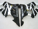 Carenagens 2004-2007 Honda CBR 600 F4i Preto e Branco F4i Racing Genérico