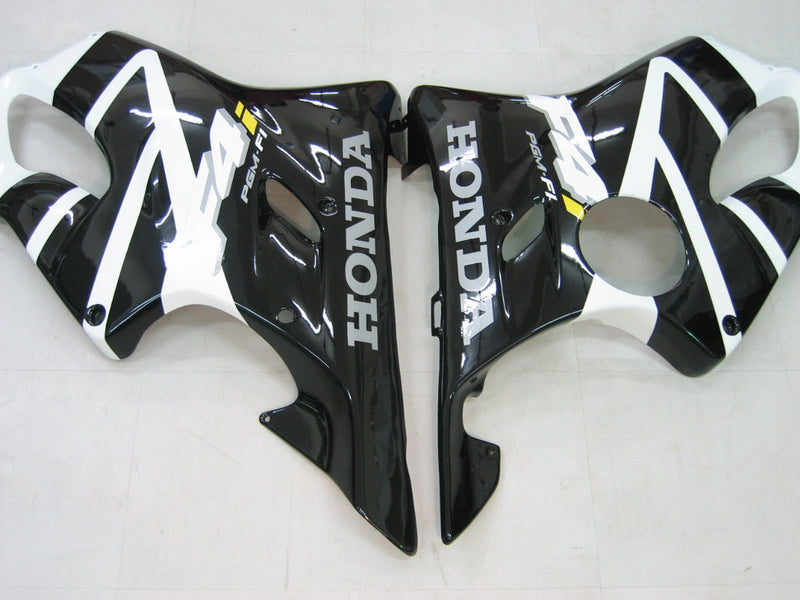 Carenados 2004-2007 Honda CBR 600 F4i Negro y Blanco F4i Genérico