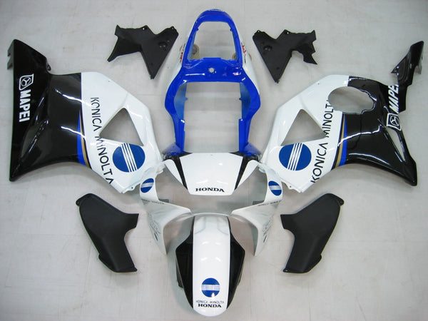 Carenados 2002-2003 Honda CBR 954 RR Blanco Konica Minolta Racing Genérico