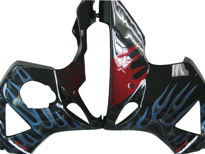 Fairings 2002-2003 Honda CBR 954 RR Black & Blue Flame Generic