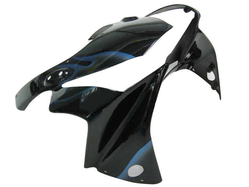 Owiewki 2002-2003 Honda CBR 954 RR Black & Blue Flame Racing Generic